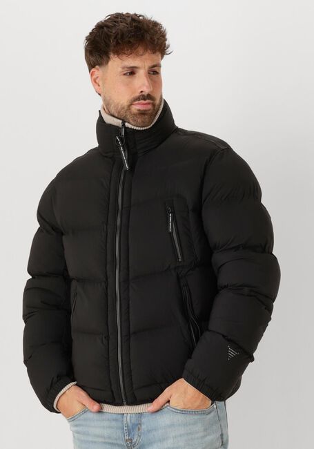 Zwarte KRAKATAU Gewatteerde jas 125200013 - large