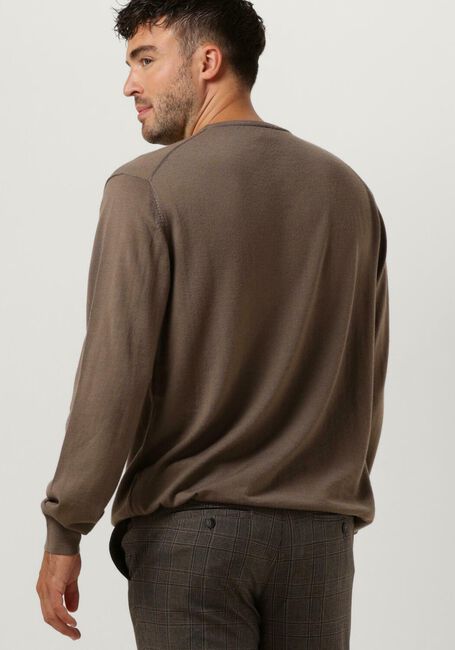 Bruine PROFUOMO Trui PULLOVER CREW NECK - large