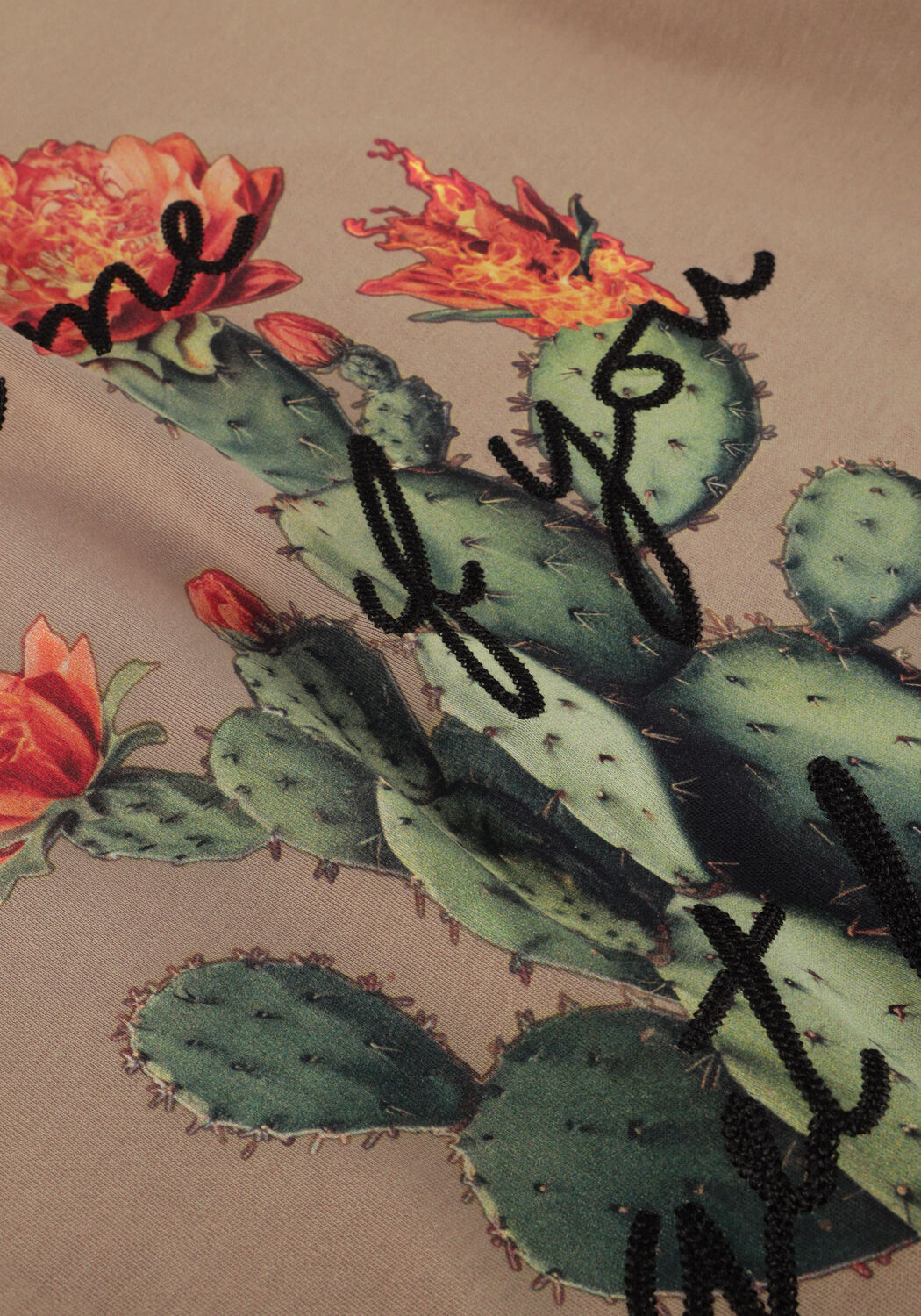 Beige PURE PATH T-shirt REGULAR FIT T-SHIRTS - large