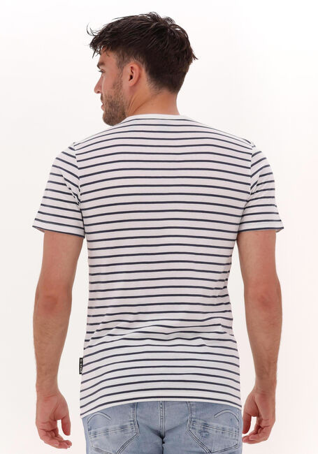 Grijze G-STAR RAW T-shirt STRIPE SLIM R T - large