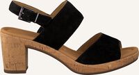 Zwarte GABOR Platte sandalen 777.1 - medium