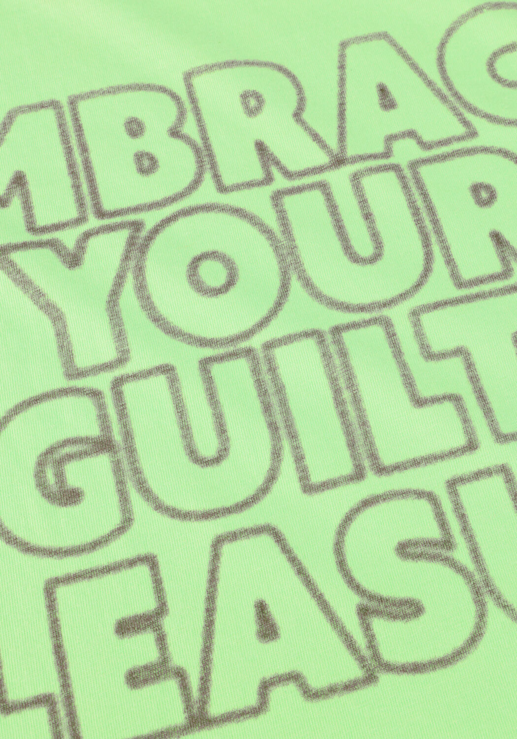 Lime HARPER & YVE T-shirt EMBRACE-SS - large