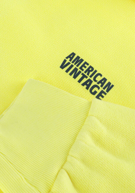 Gele AMERICAN VINTAGE Truien/vesten IZUBIRD HOODIE - large