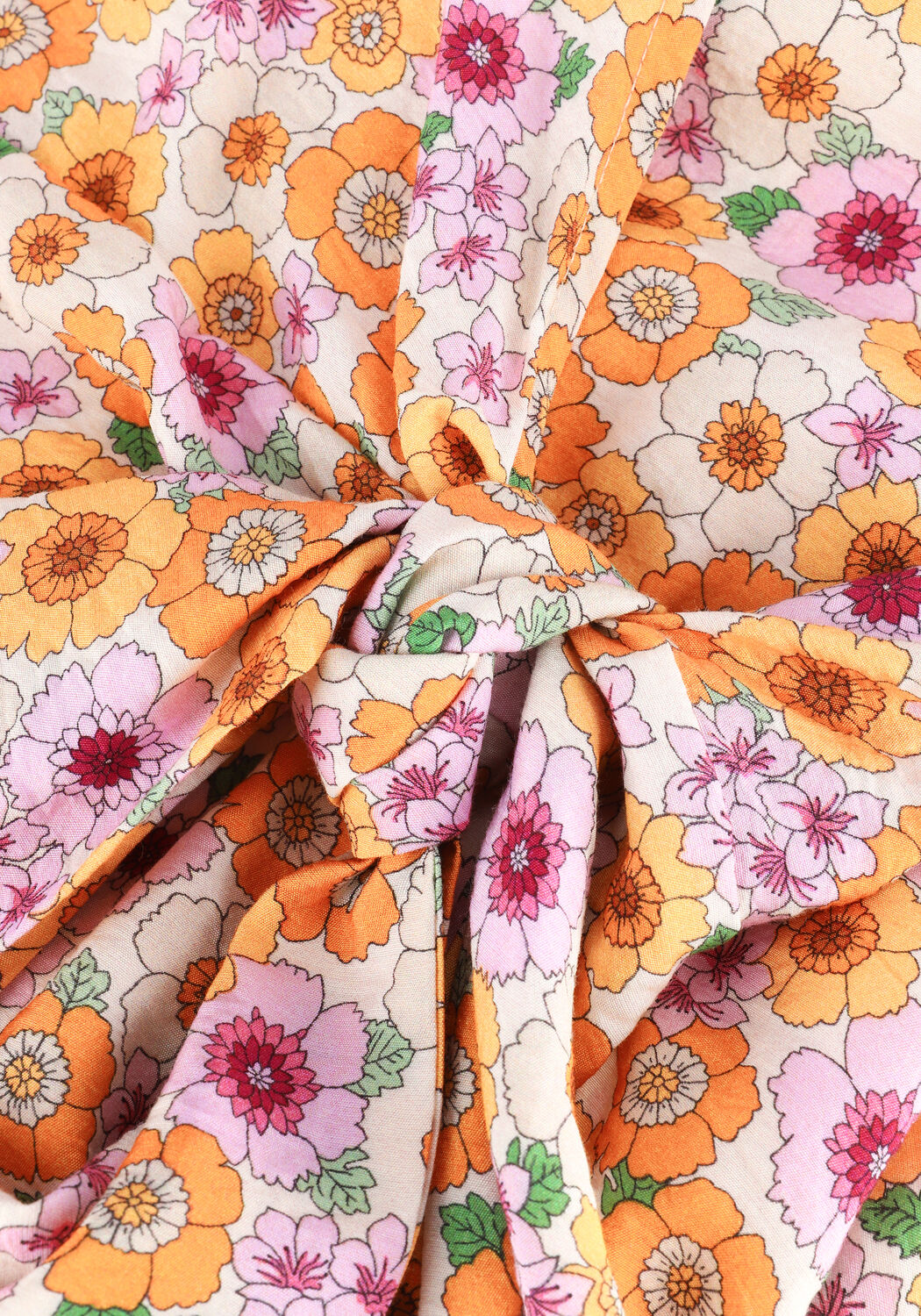 Multi ENVII Mini jurk ENROBYN LS V-N DRESS AOP 6891 - large