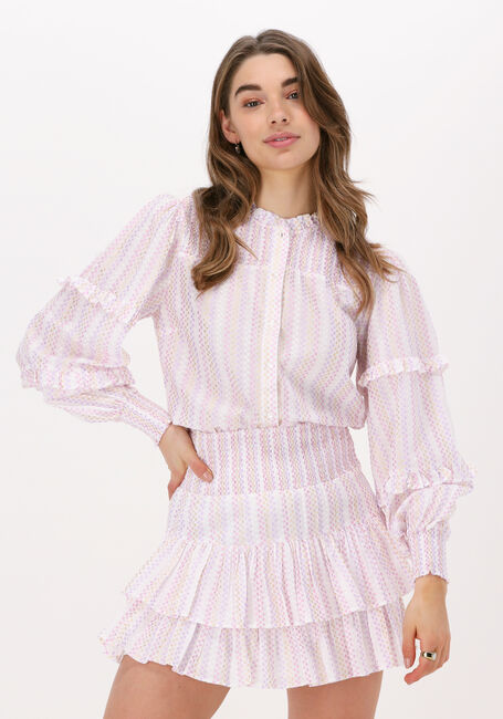 Witte Y.A.S. Blouses YASPRISMA LS SHIRT - large
