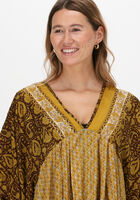 Gele SISSEL EDELBO Maxi jurk MADONNA MIX CAFTAN Gele SISSEL EDELBO Maxi jurk MADONNA MIX CAFTAN - medium