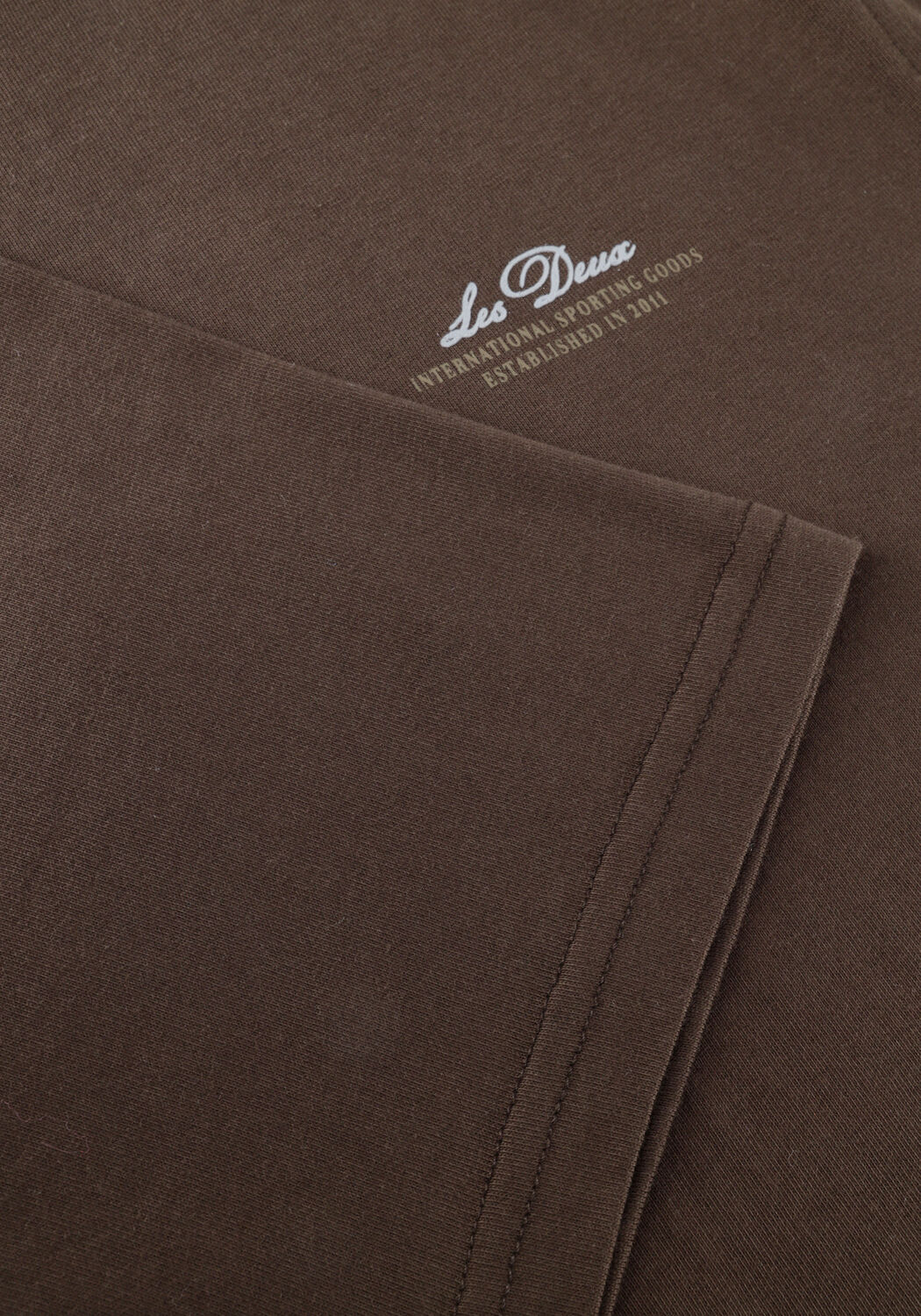 Bruine LES DEUX T-shirt BEN GLOBE T-SHIRT - large