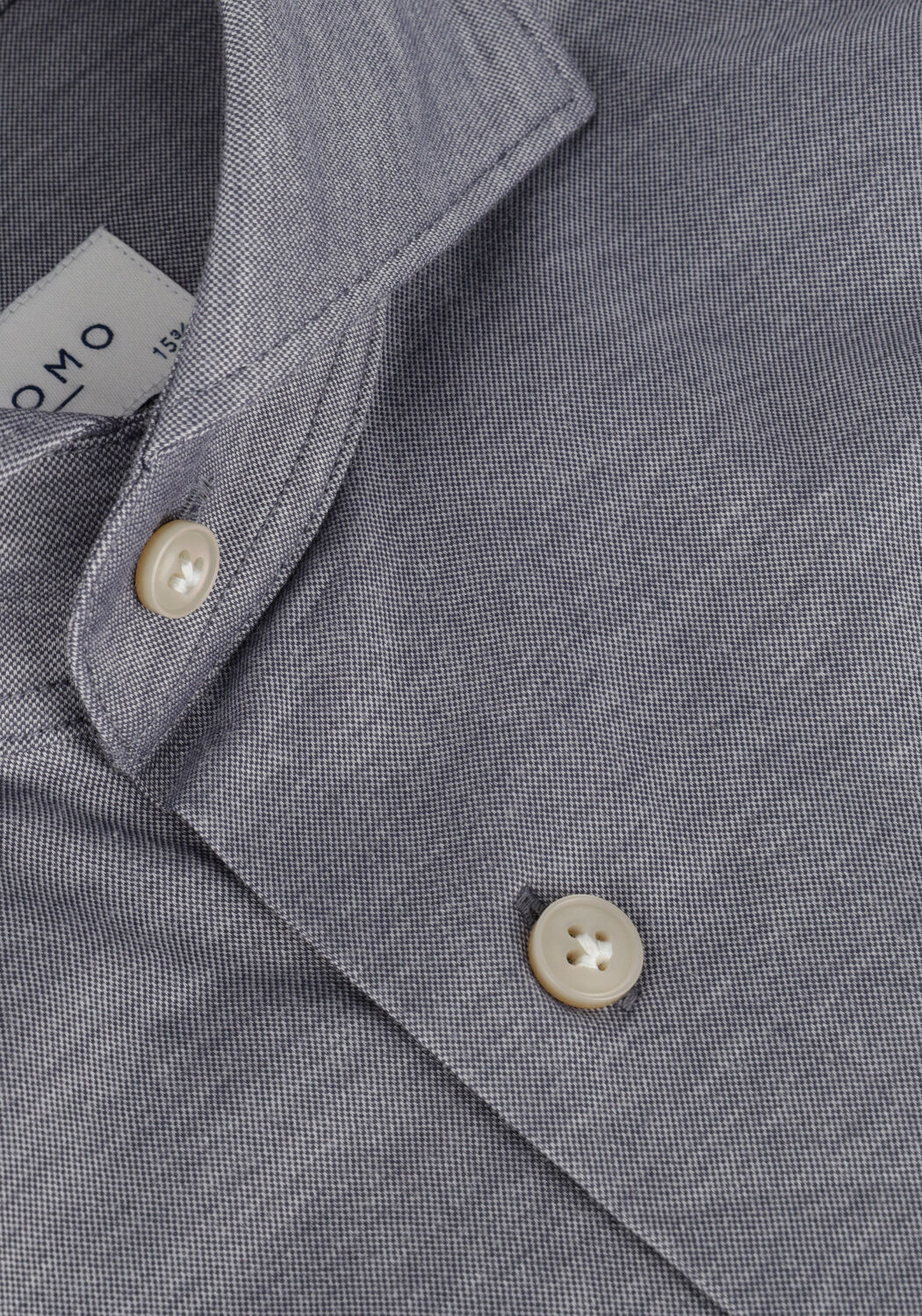 Blauwe PROFUOMO Klassiek overhemd SHIRT X-CUTAWAY SC SF - large