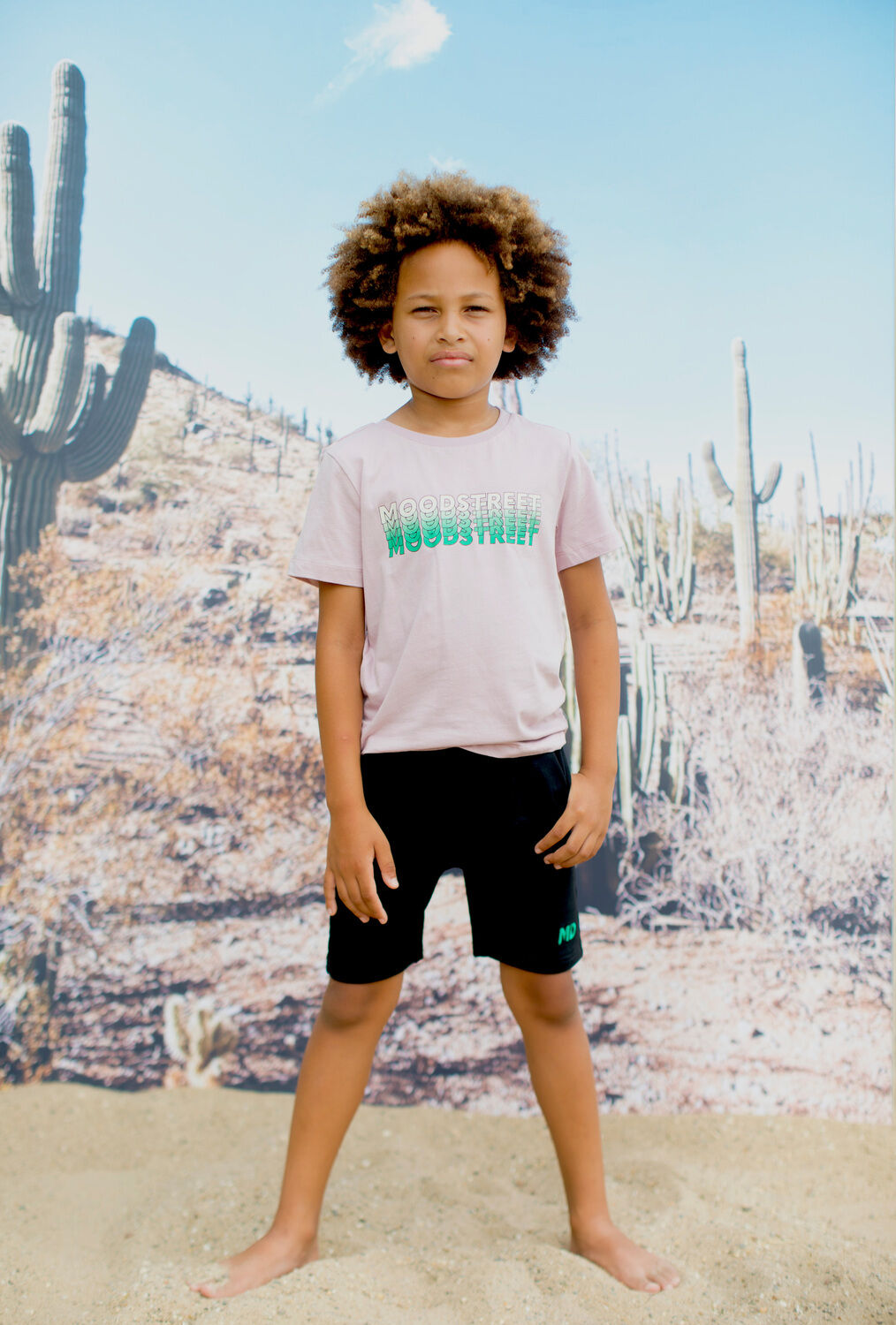 Zwarte MOODSTREET Korte broek SWEATSHORT WITH SIDEPOCKETS - large