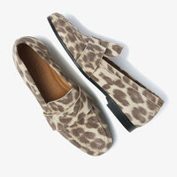 Bruine VIA VAI Loafers CHIARA SAGE - medium