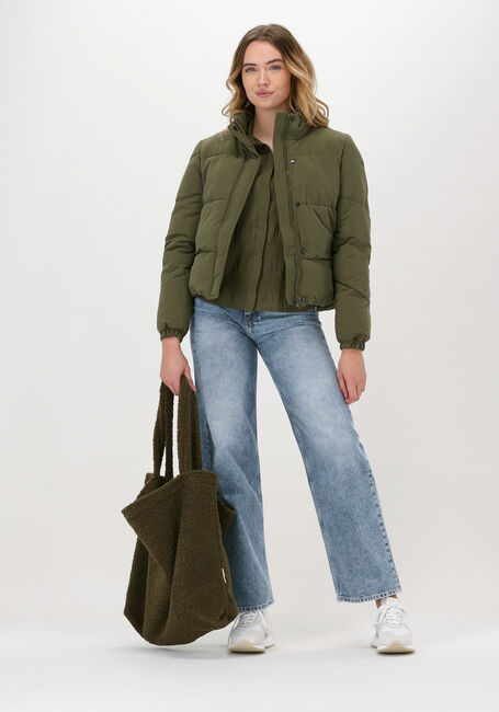 Groene ANOTHER LABEL Blouses DALEN SHIRT L/S - large