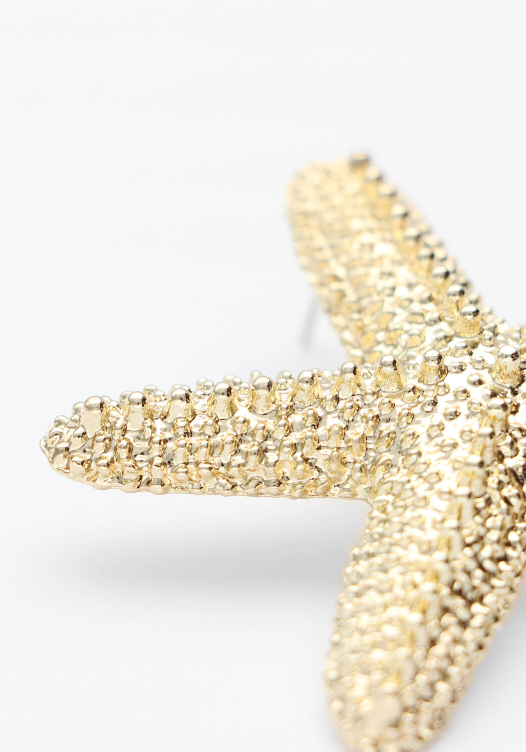 Goudkleurig NOTRE-V Oorbellen EARRING SEA STAR - large