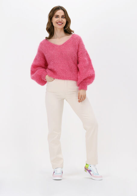 Roze AMERICAN DREAMS Trui MILANA LS MOHAIR KNIT Roze AMERICAN DREAMS Trui MILANA LS MOHAIR KNIT - large