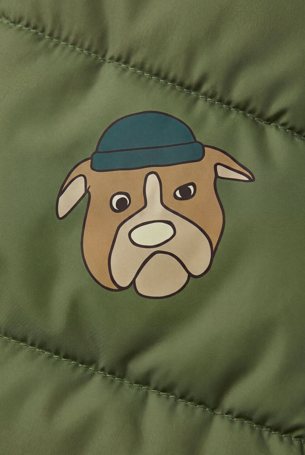 YOUR WISHES Jongens Jassen Dog Puffer Coat Groen