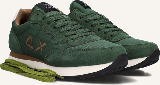 Groene SUN68 Lage sneakers TOM SOLID NYLON MEN Groene SUN68 Lage sneakers TOM SOLID NYLON MEN - large