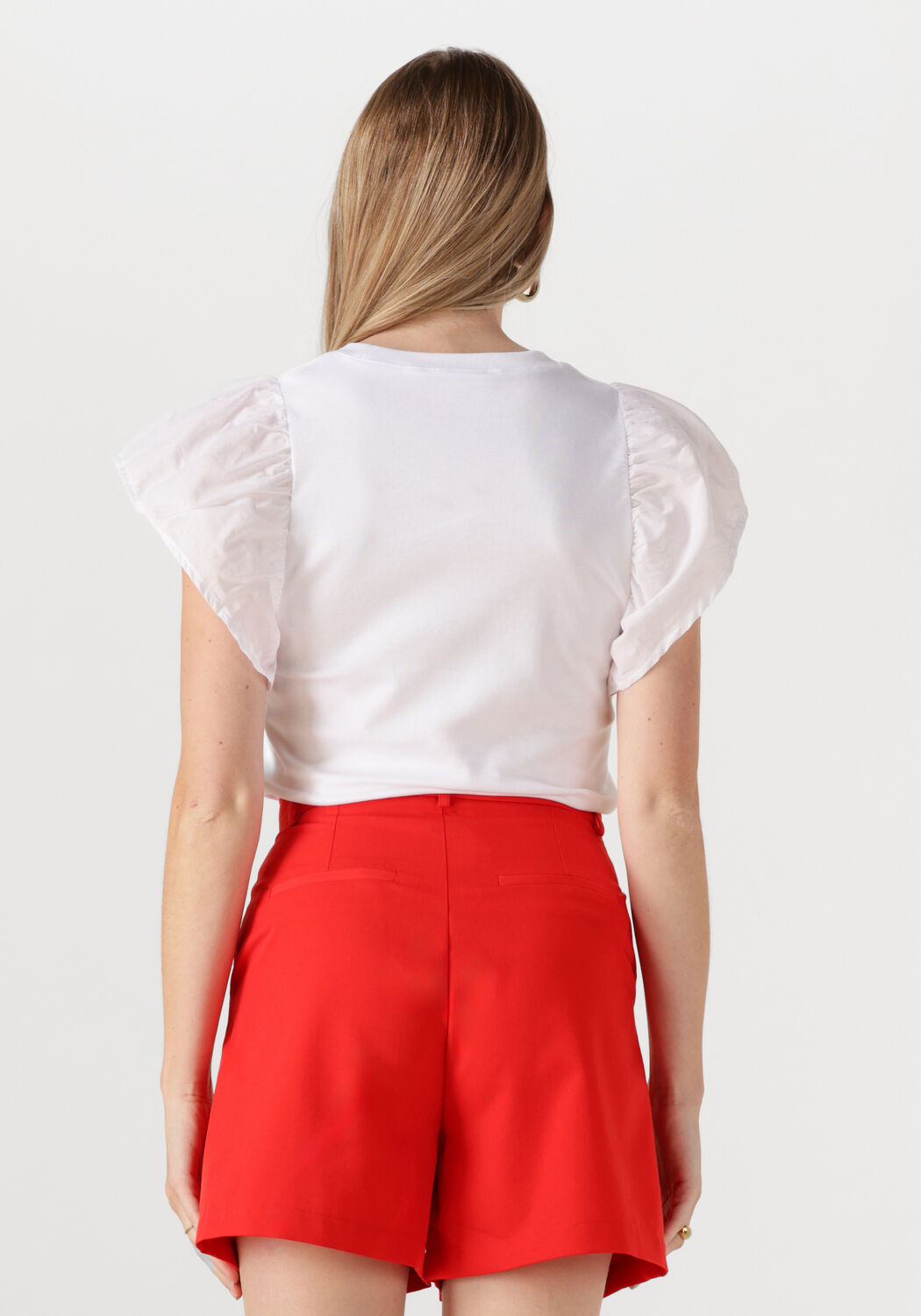 JANSEN AMSTERDAM Dames Tops & T-shirts Felipa Shirt Co 129 Wit