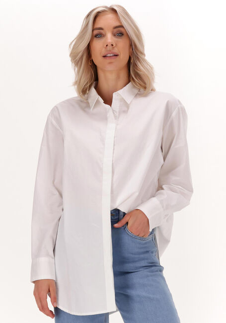 Gebroken wit MODSTRÖM Blouses ARTHUR BOYFRIEND SHIRT - large