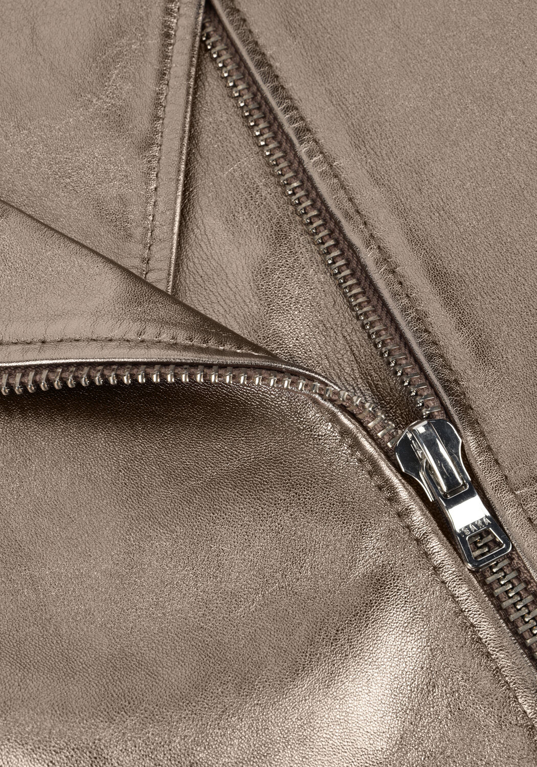 Gouden IBANA Leren jas JIOYA - large