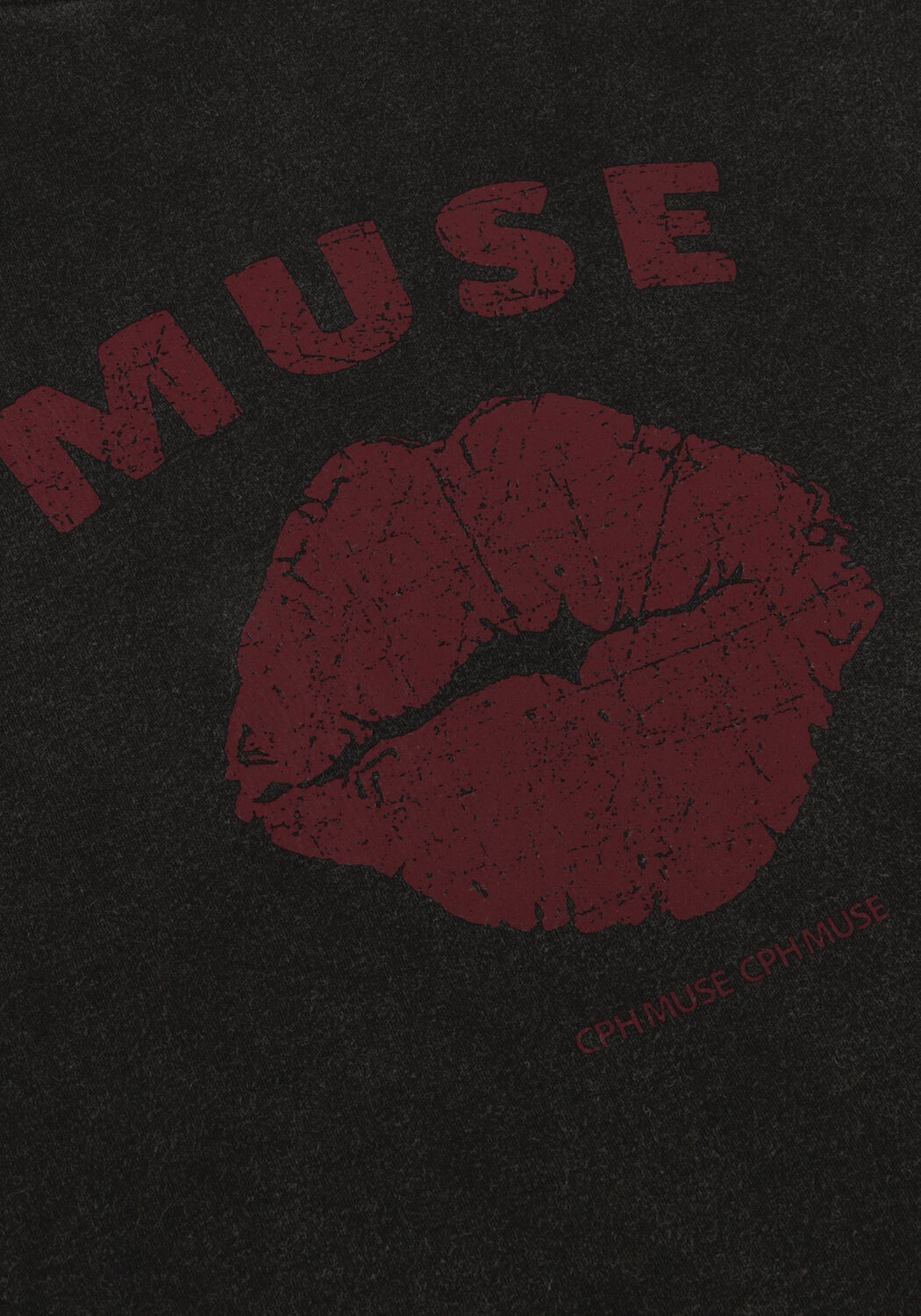 Antraciet COPENHAGEN MUSE Top CMMUSE-TEE - large