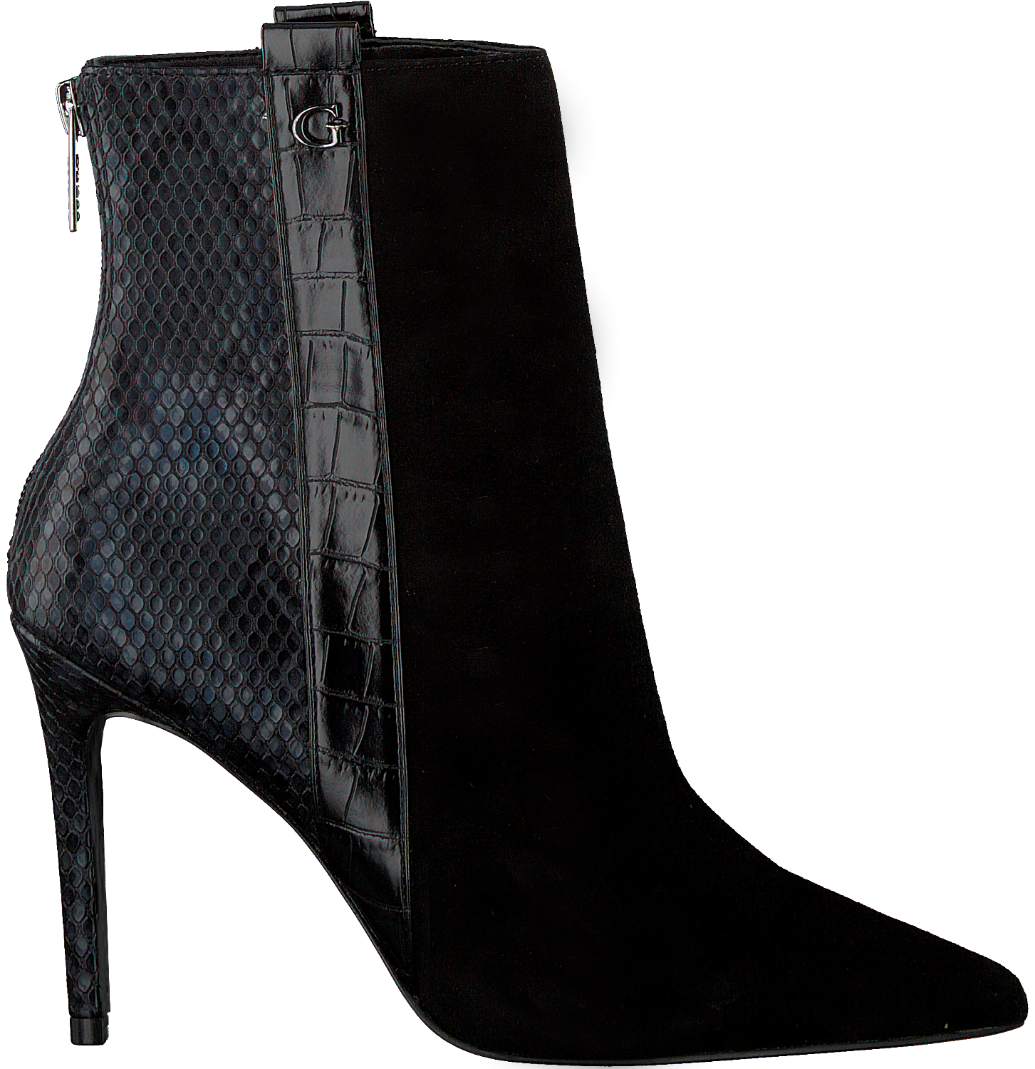 Zwarte GUESS Enkellaarsjes BAIZE | Omoda Zwarte GUESS Enkellaarsjes BYRNE | Omoda