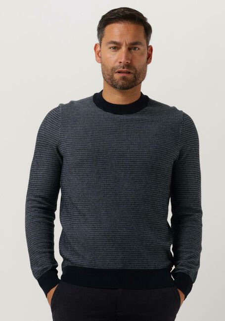 Donkerblauwe BOSS Trui AVOBANO - large