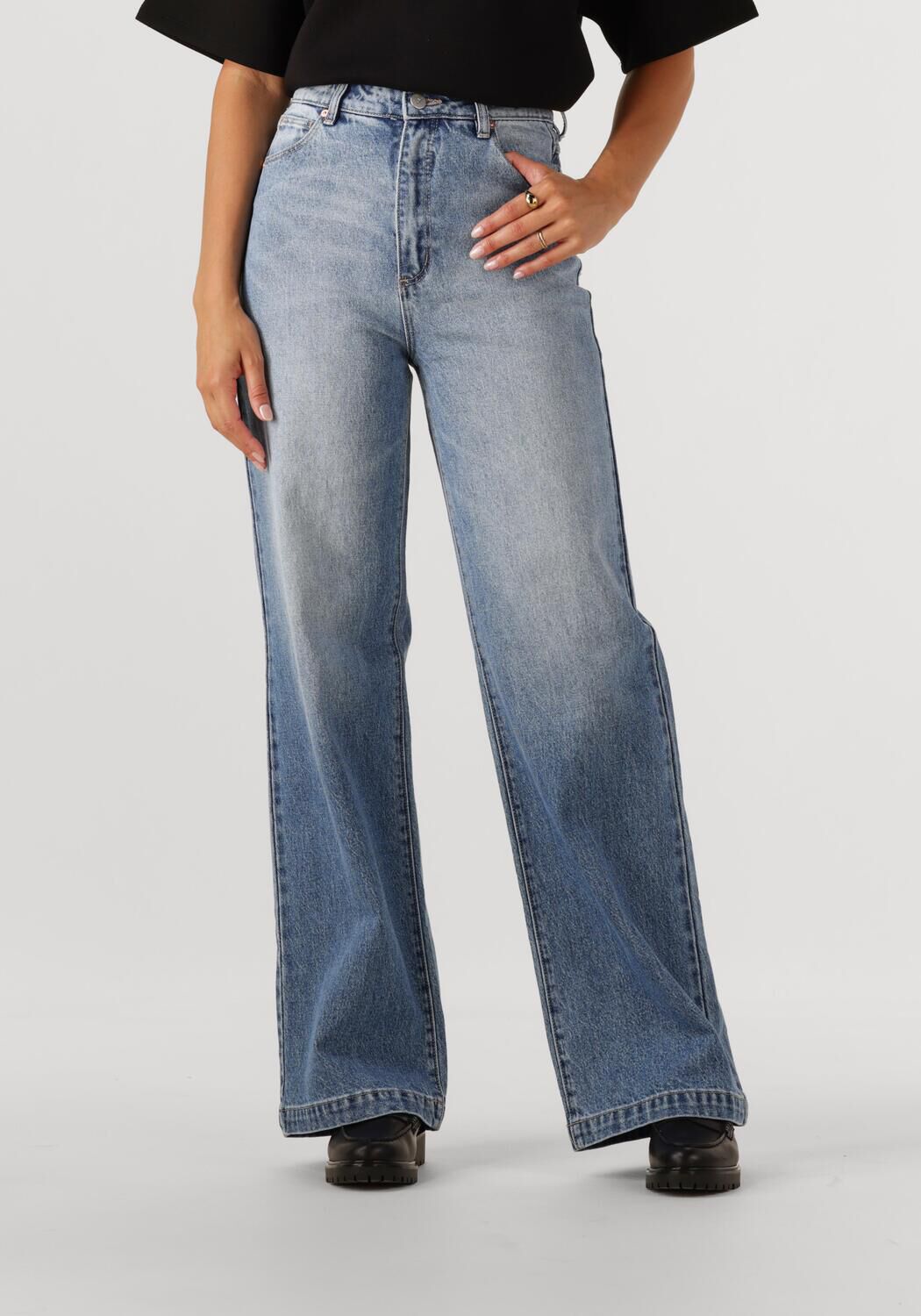 Abrand Jeans high waist wide leg jeans light blue denim