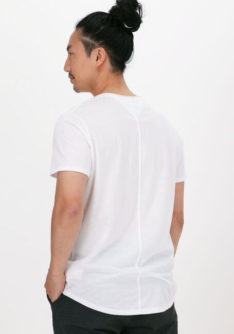 Witte TOMMY JEANS T-shirt TJM SLIM JASPE C NECK - large