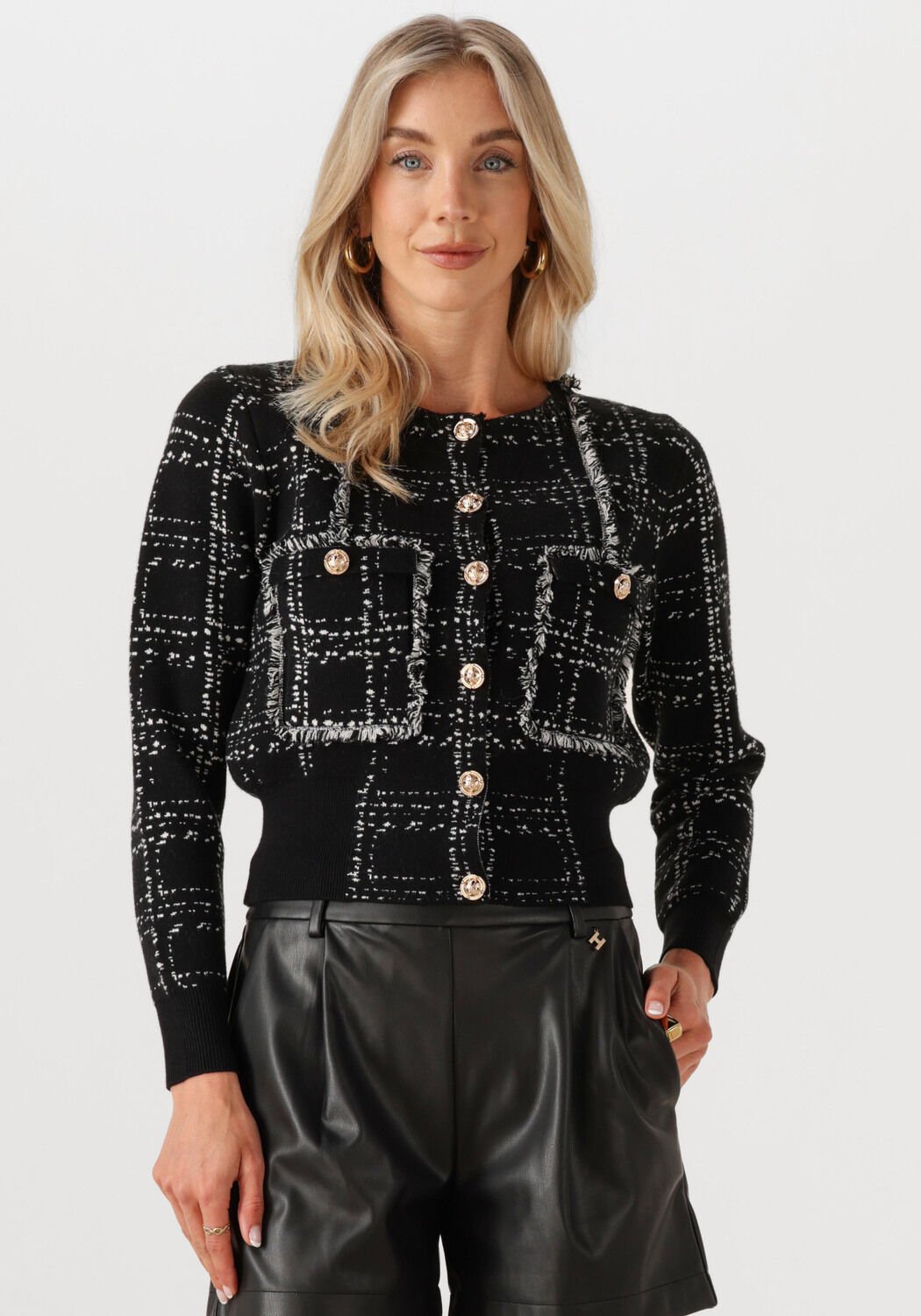 SILVIAN HEACH Dames Truien & Vesten Cardigan Saloniko Zwart