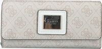 Witte GUESS Portemonnee CANDACE SLG - medium