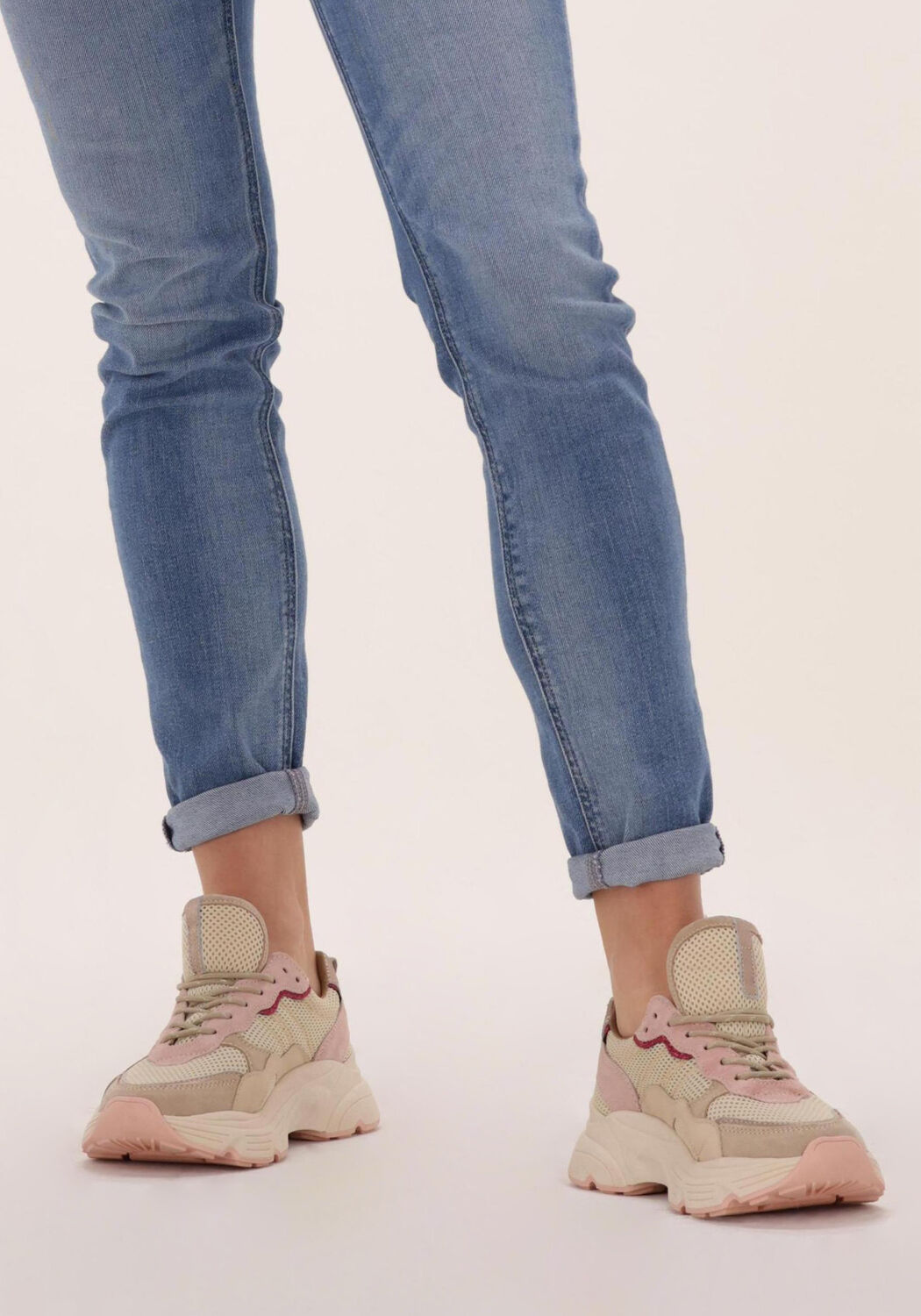 Beige PS POELMAN Lage sneakers LPTOKIO - large