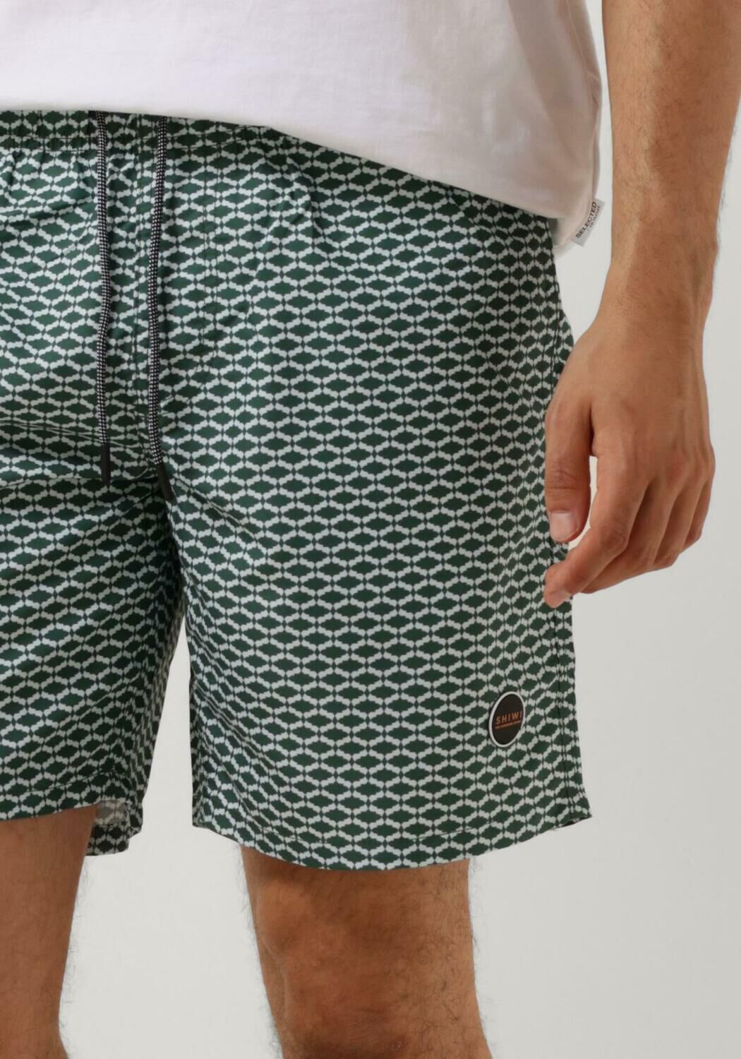 SHIWI Heren Zwembroeken Men Swimshort Hammam Groen