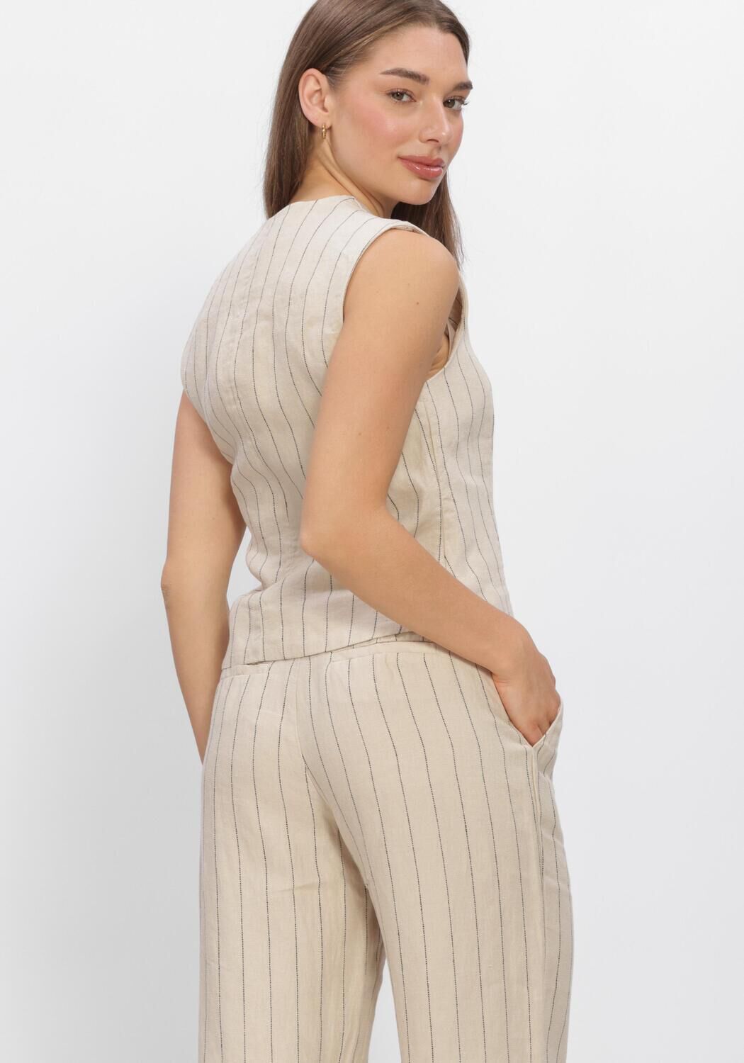 Zand MSCH COPENHAGEN Jassen MSCHCLARITTE WAISTCOAT STP - large