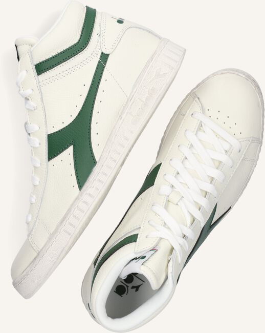 Witte DIADORA Hoge sneakers GAME L HIGH  WAXED Witte DIADORA Hoge sneakers GAME L HIGH  WAXED - large