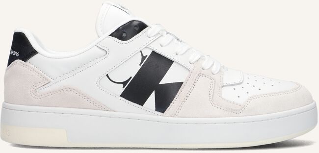 Witte CALVIN KLEIN Lage sneakers BASKET CUPSOLE Witte CALVIN KLEIN Lage sneakers BASKET CUPSOLE - large