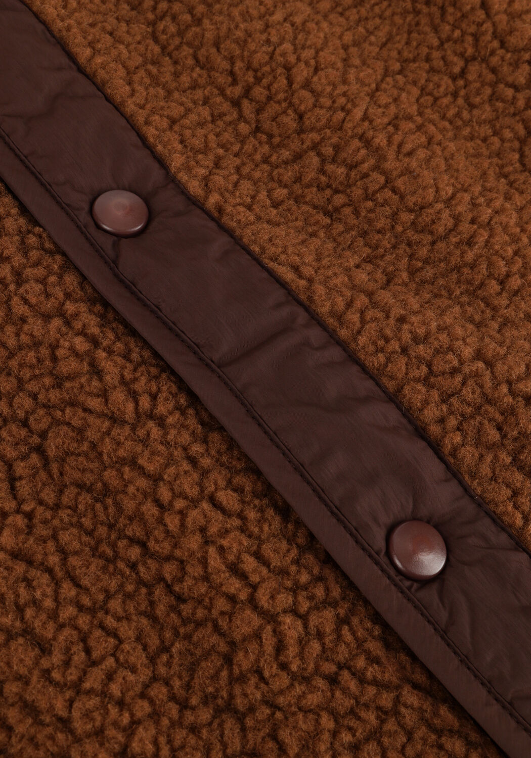 Bruine FOR&Eacute;T Bodywarmer AURA SHERPA FLEECE VEST - large