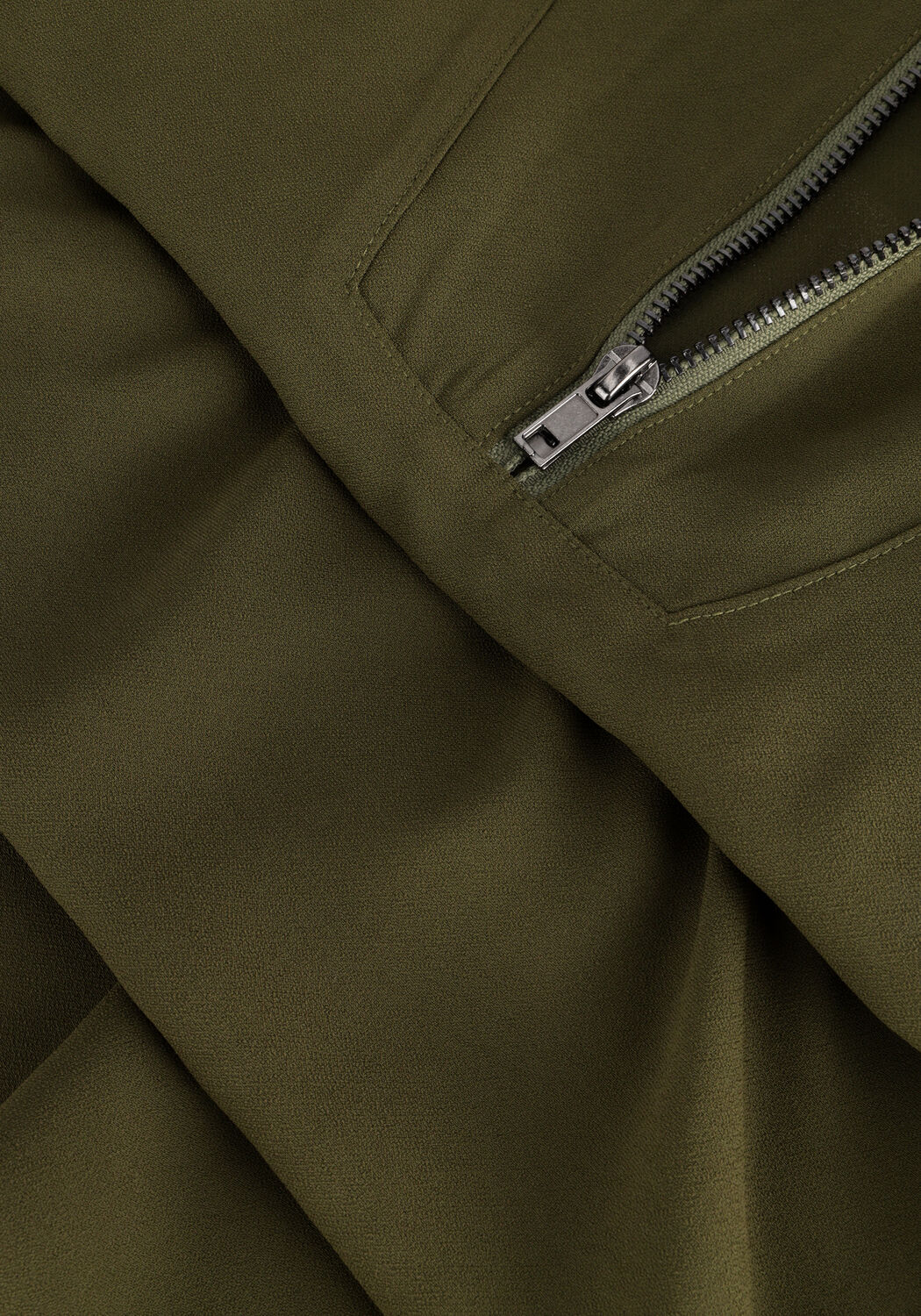 Groene ANOTHER LABEL Mini jurk ROSELYN DRESS L/S - large