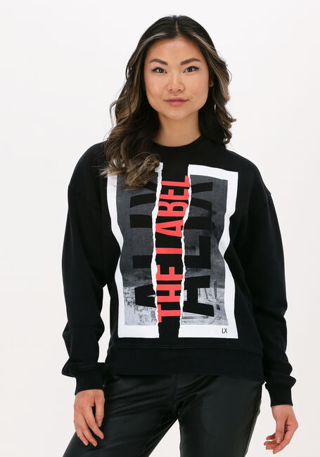 Zwarte ALIX THE LABEL Sweater LADIES KNITTED ALIX PATCH SWEATER - large