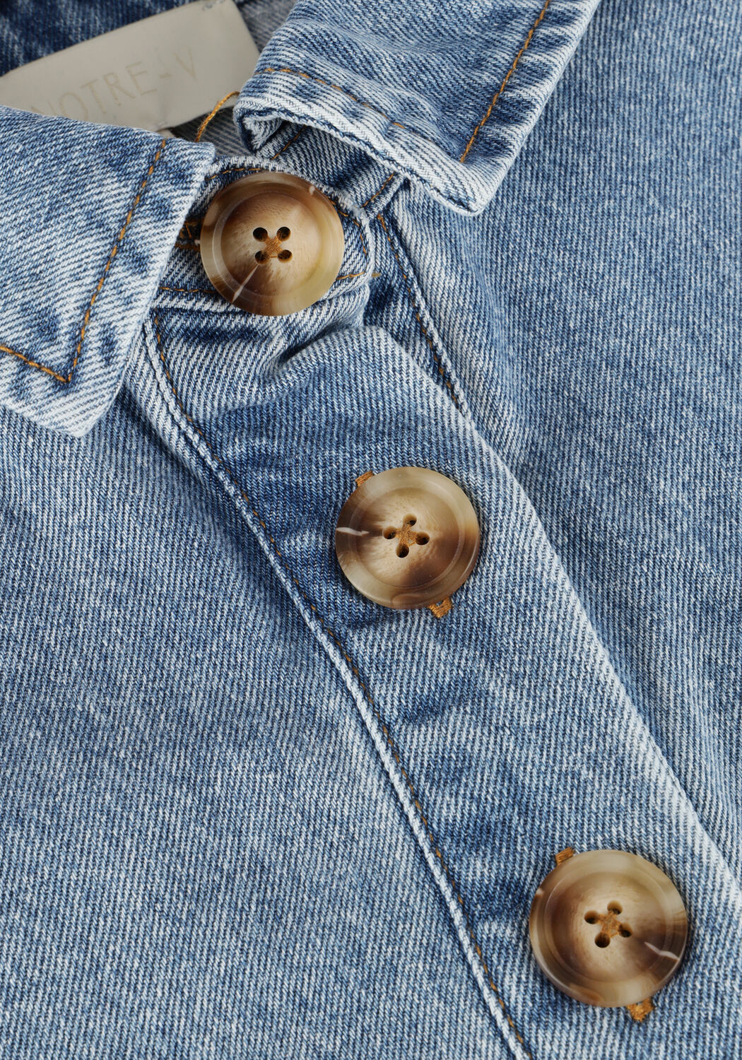 Blauwe NOTRE-V Mini jurk NV-FAYE - large