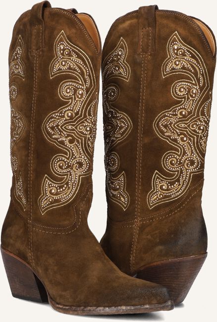 Bruine ELENA IACHI Cowboylaarzen E3431 Bruine ELENA IACHI Cowboylaarzen E3431 - large
