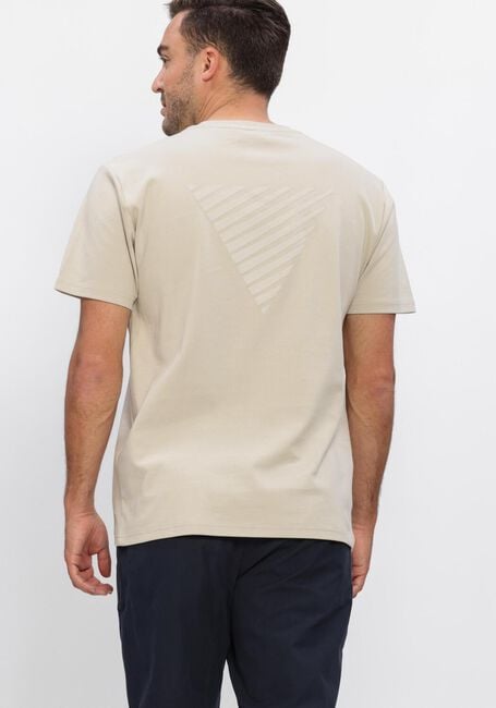 Beige PURE PATH T-shirt ESSENTIAL TRIANGLE TEE - large
