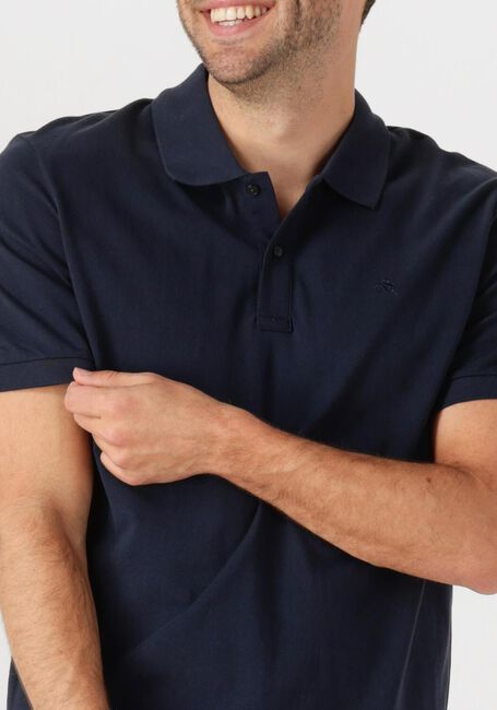 Donkerblauwe SCOTCH & SODA Polo LOGO PIQUE POLO - large