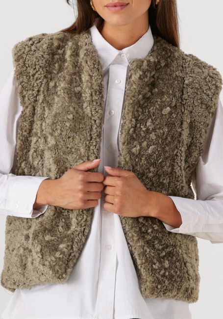 Taupe CIRCLE OF TRUST Gilet ARIANA GILET - large