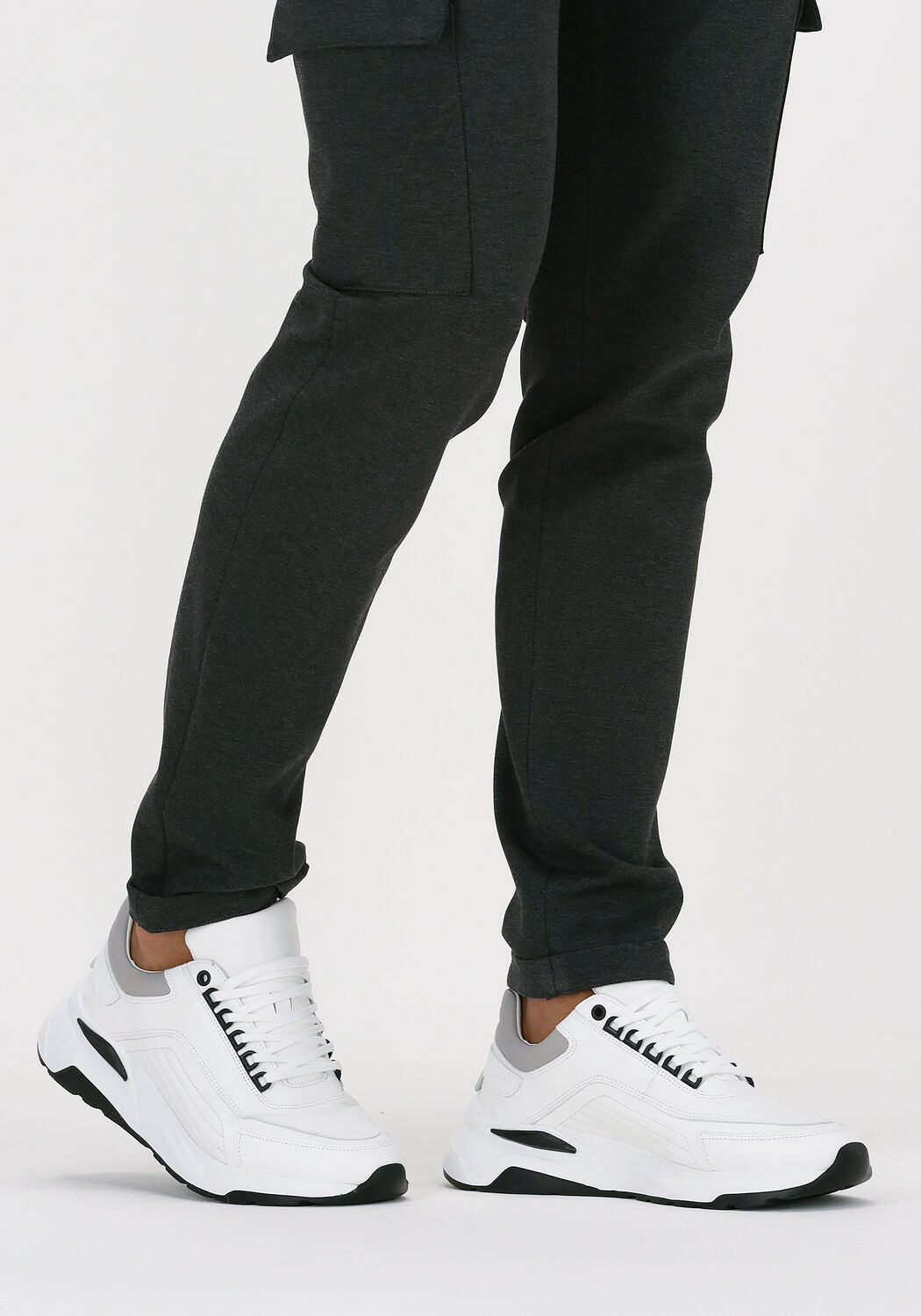 Witte NUBIKK DUSK MALTAN Lage sneaker | Omoda