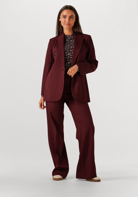 Bordeaux HAUTE L'AMITIÉ Gilet PREMIERE SINGLE BLAZER - large