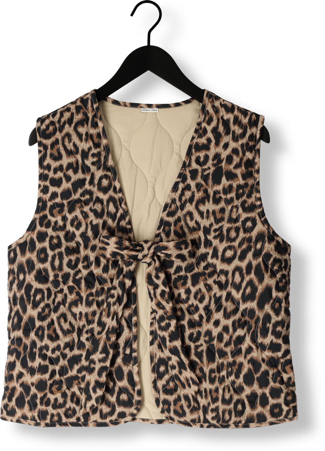 CATWALK JUNKIE Dames Jassen Padded Body Warmer Antraciet
