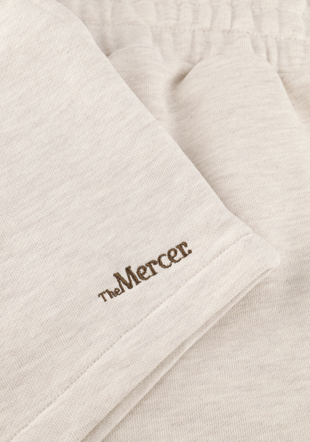 Ecru MERCER AMSTERDAM Korte broek THE MERCER SWEAT SHORT W - large