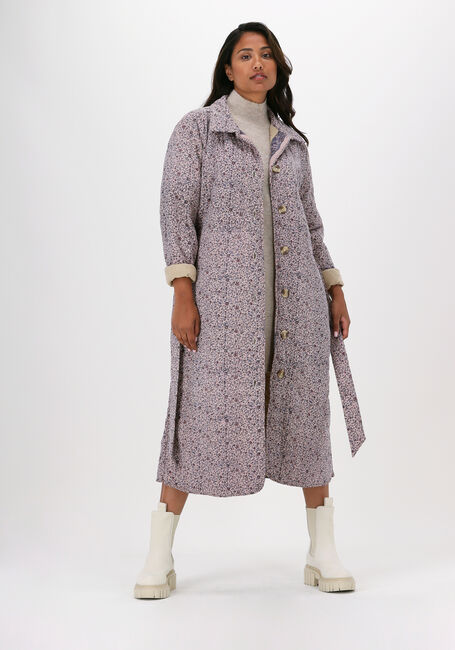 Lila SISSEL EDELBO Gewatteerde jas LENNOX SILK COAT - large