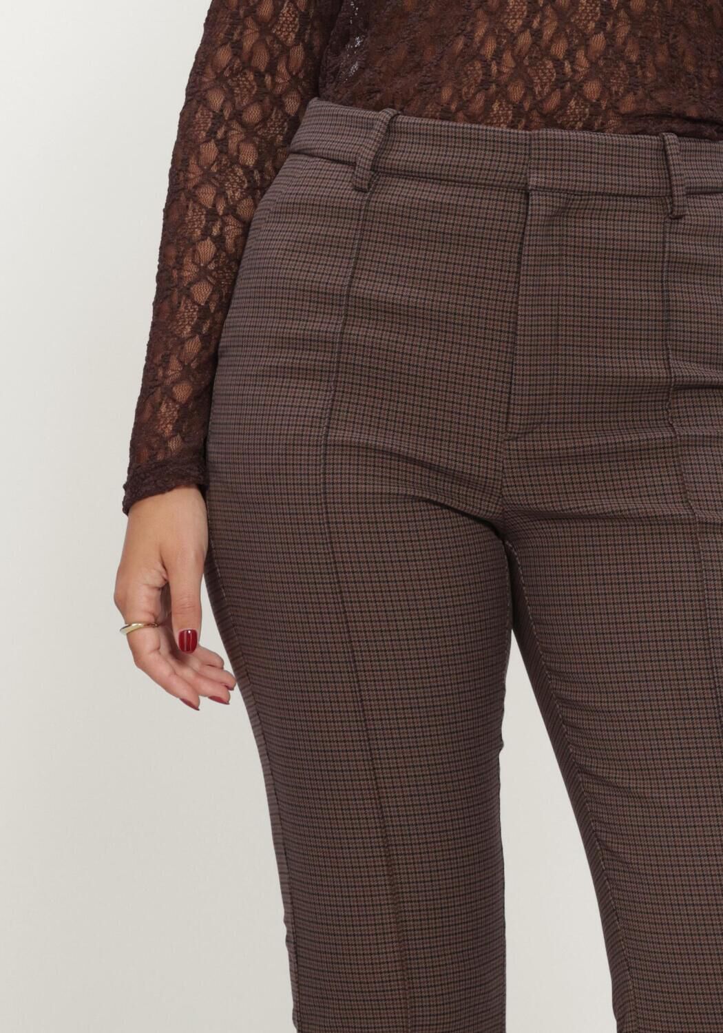 Zwarte GESTUZ Broeken GZLAMIA HW PANTS - large
