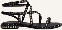 Zwarte ASH Platte sandalen PETRA - medium