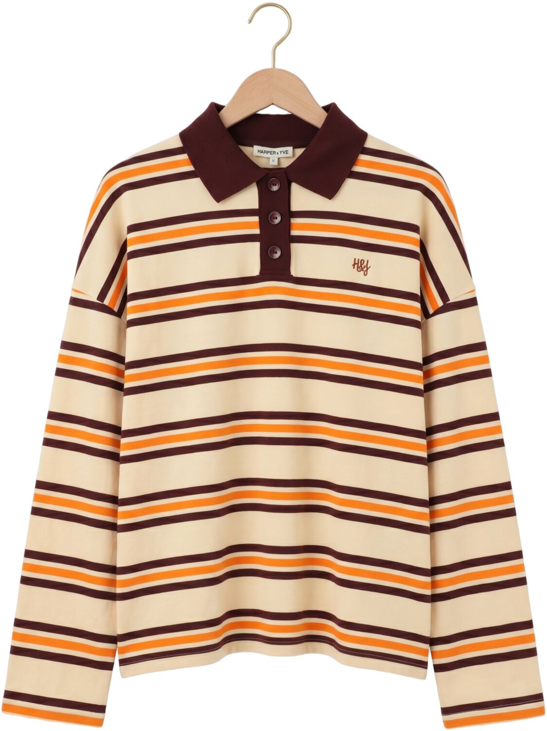 HARPER & YVE Dames Tops & T-shirts Pollie-ju Creme